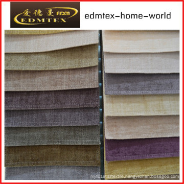 Plain Chenille Fabric for Sofa Packing in Rolls (EDM0188)